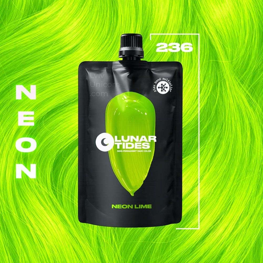 Lunar Tides Neon Lime 236 мл | Яскрава салатова семіперманентна